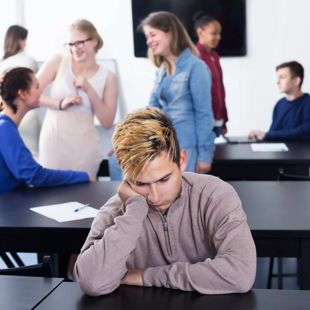 Teen with autism challenging with social interaction